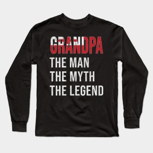 Grand Father Togan Grandpa The Man The Myth The Legend - Gift for Togan Dad With Roots From  Tonga Long Sleeve T-Shirt